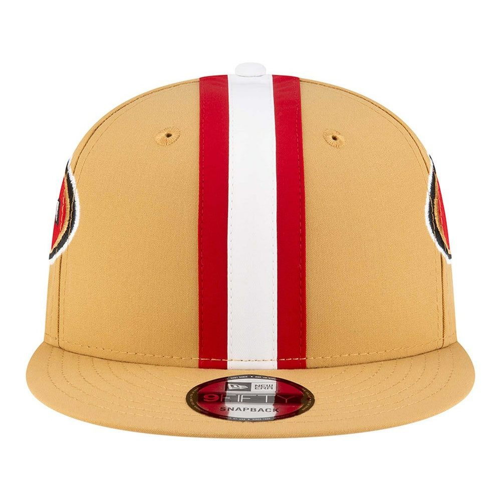 San Francisco 49ers New Era Helmet 9FIFTY Snapback Hat - Gold Hats
