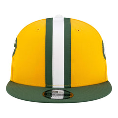 Green Bay Packers New Era Helmet 9FIFTY Snapback Hat - Gold Hats