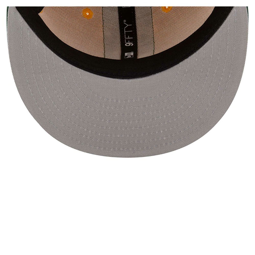 Green Bay Packers New Era Helmet 9FIFTY Snapback Hat - Gold Hats