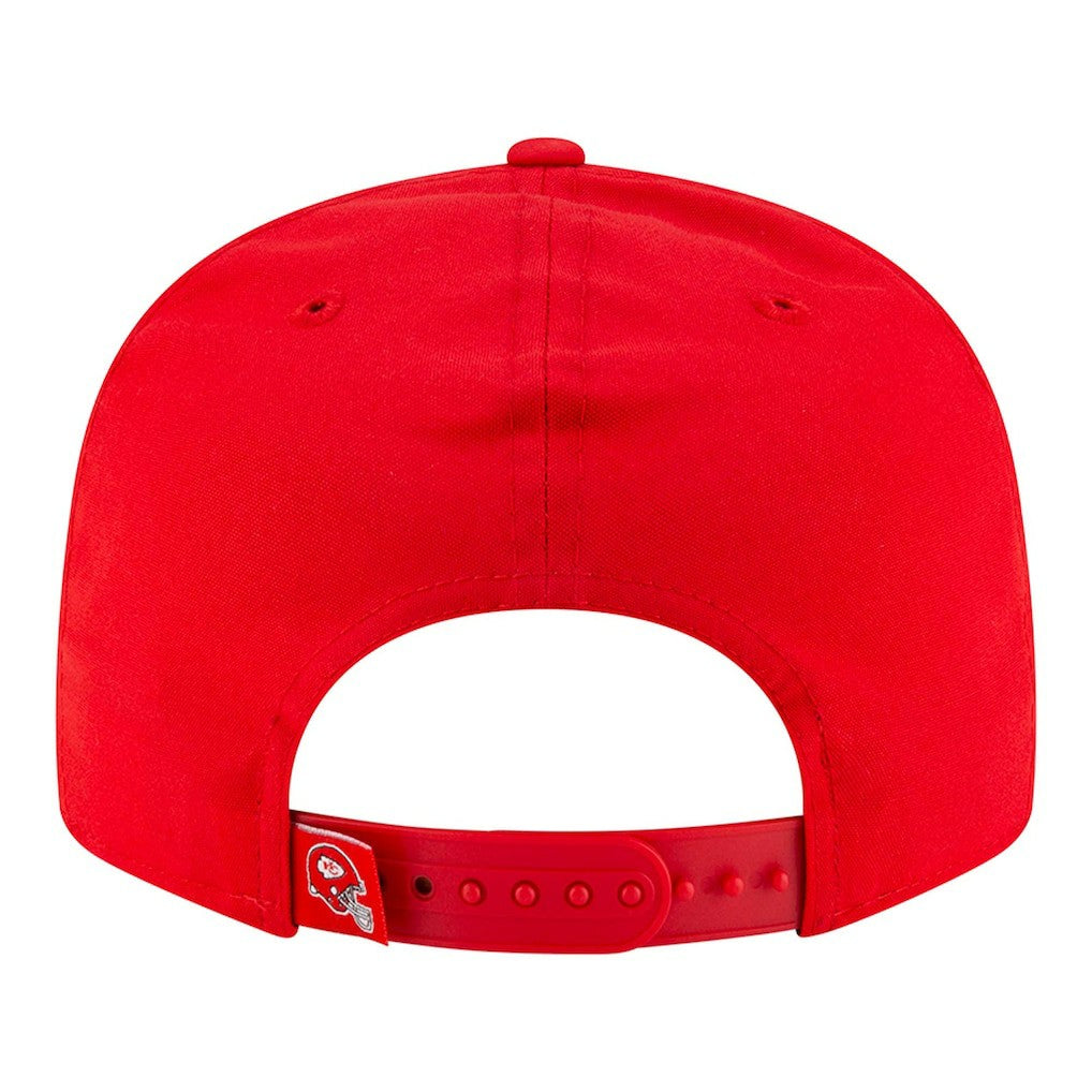 Kansas City Chiefs New Era Helmet 9FIFTY Snapback Hat - Red Hats