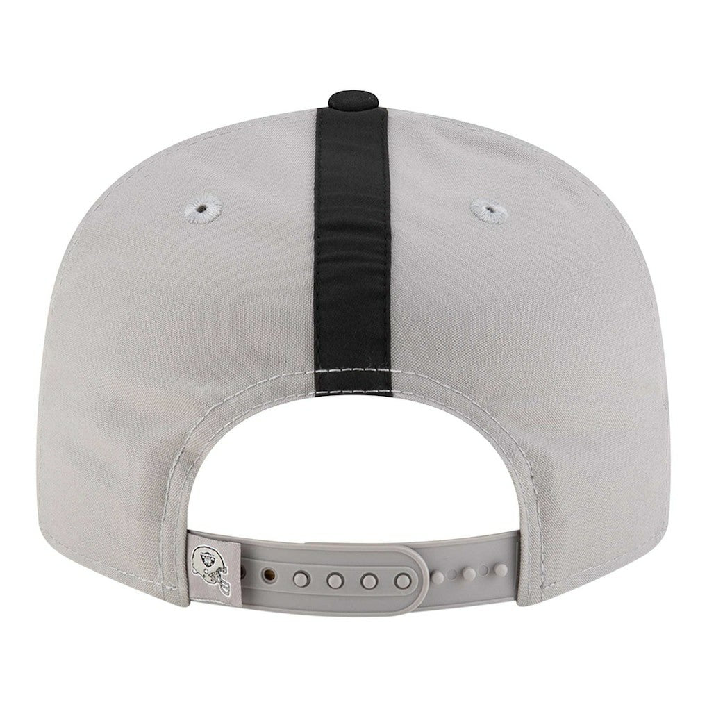 Las Vegas Raiders New Era Helmet 9FIFTY Snapback Hat - Gray Hats