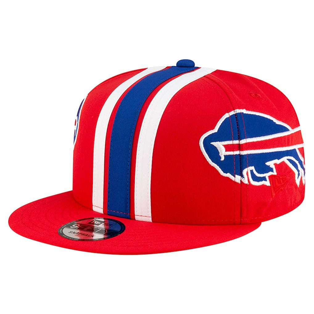 Buffalo Bills New Era Throwback Helmet 9FIFTY Snapback Hat - Red Hats