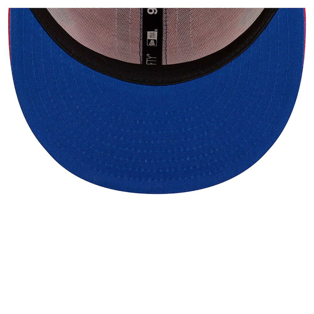 Buffalo Bills New Era Throwback Helmet 9FIFTY Snapback Hat - Red Hats