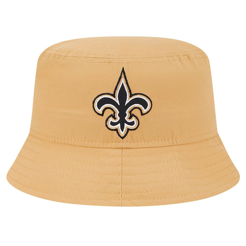 New Orleans Saints New Era Helmet Bucket Hat - Gold Hats