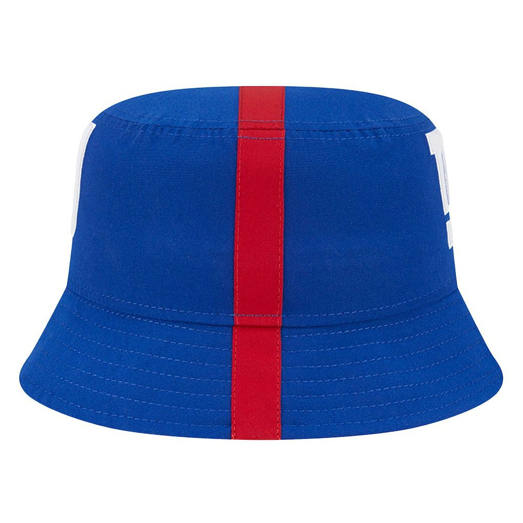 New York Giants New Era Helmet Bucket Hat - Royal Hats