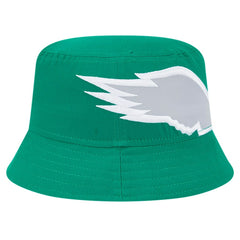 Philadelphia Eagles New Era Helmet Bucket Hat - Kelly Green Hats