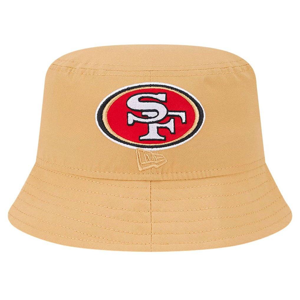 San Francisco 49ers New Era Helmet Bucket Hat - Gold Hats