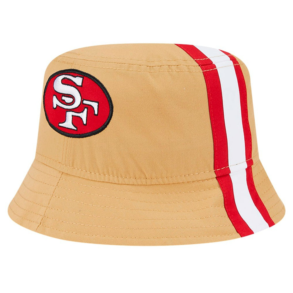 San Francisco 49ers New Era Helmet Bucket Hat - Gold Hats