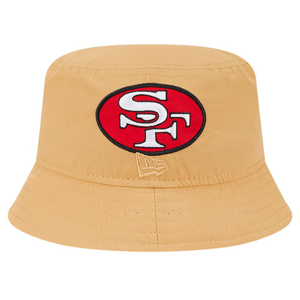 San Francisco 49ers New Era Helmet Bucket Hat - Gold Hats