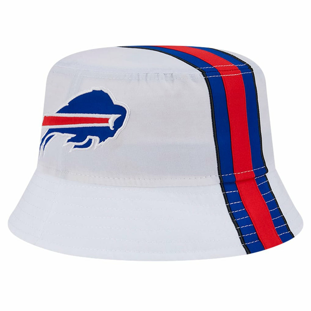 Buffalo Bills New Era Helmet Bucket Hat - White Hats