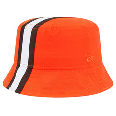 Cleveland Browns New Era Helmet Bucket Hat - Orange Hats