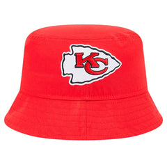Kansas City Chiefs New Era Helmet Bucket Hat - Red Hats