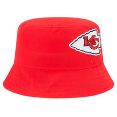 Kansas City Chiefs New Era Helmet Bucket Hat - Red Hats
