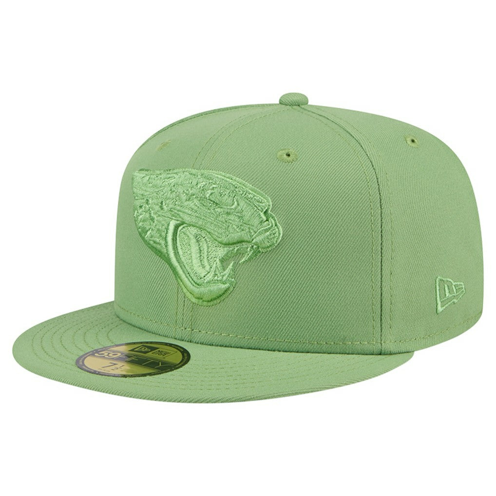 Jacksonville Jaguars New Era Color Pack 59FIFTY Fitted Hat - Green Hats