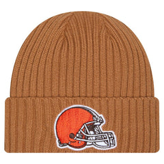 Cleveland Browns New Era Color Pack Cuffed Knit Hat - Tan Hats