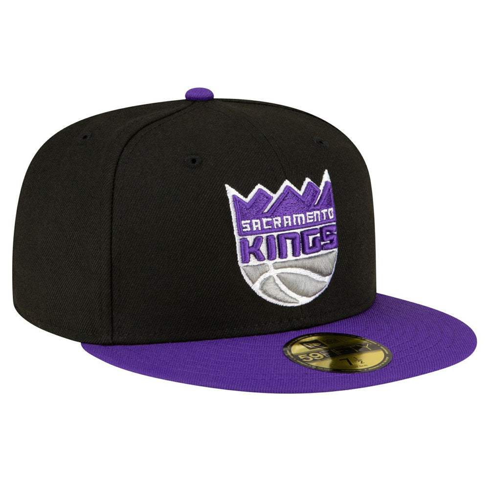 Sacramento Kings 2-Tone 59FIFTY Fitted Hat Black/Purple - New Era