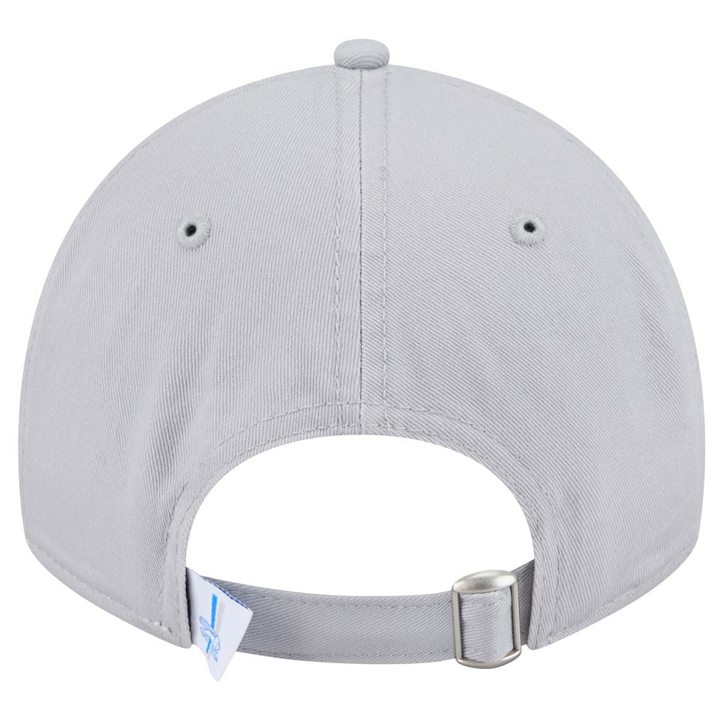Detroit Lions New Era Women's Throwback Main Core Classic 2.0 9TWENTY Adjustable Hat - Silver Hats