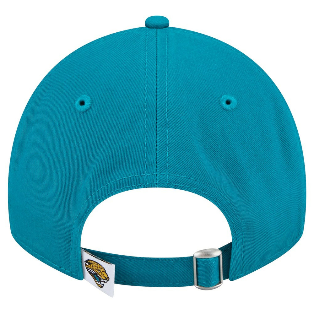 Jacksonville Jaguars New Era Women's Throwback Main Core Classic 2.0 9TWENTY Adjustable Hat - Teal Hats