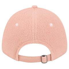 Miami Dolphins New Era Women's Cozy Sherpa 9FORTY Adjustable Hat - Light Pink Hats