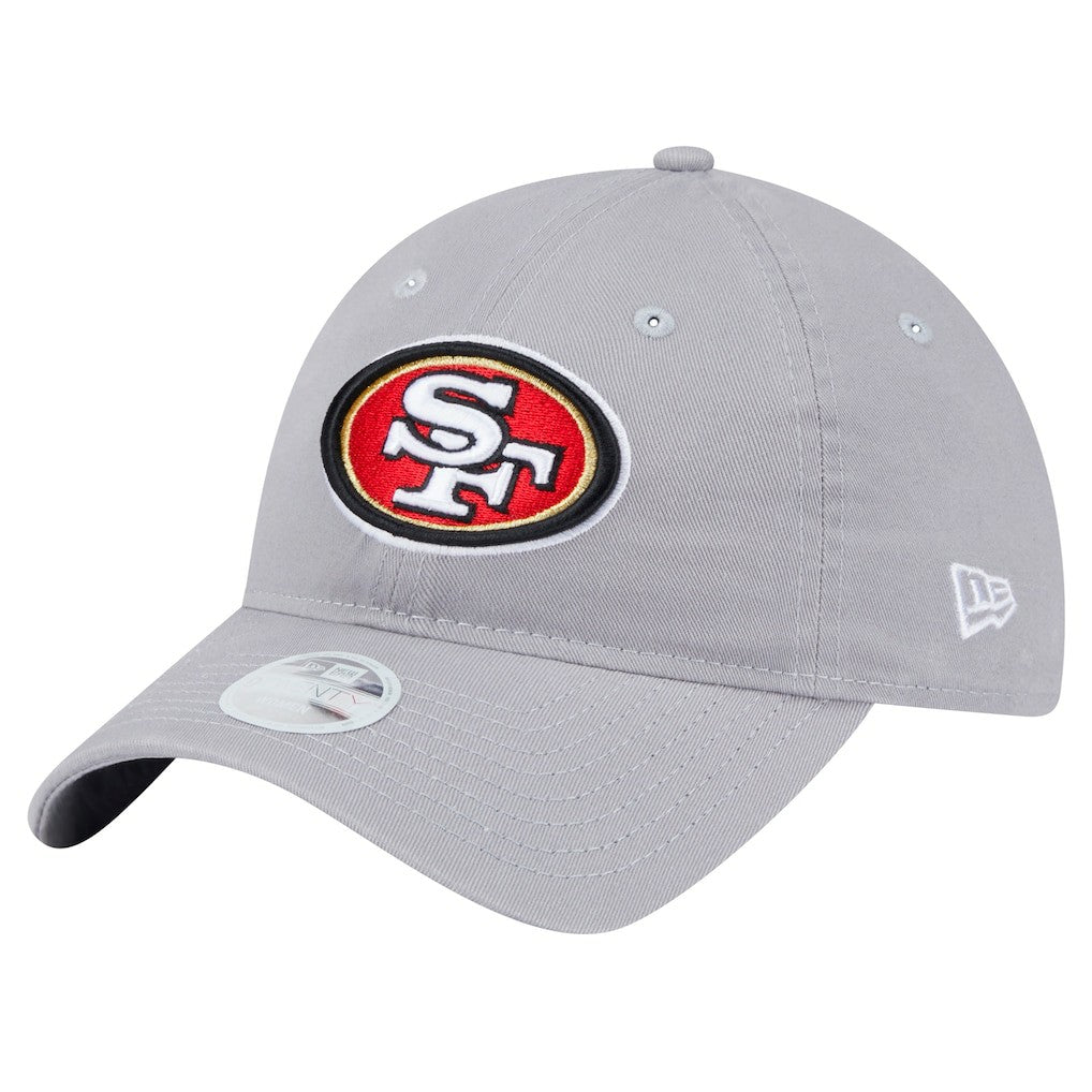 San Francisco 49ers New Era Women's Main 9TWENTY Adjustable Hat - Gray Hats