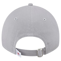 Kansas City Chiefs New Era Women's Main 9TWENTY Adjustable Hat - Gray Hats