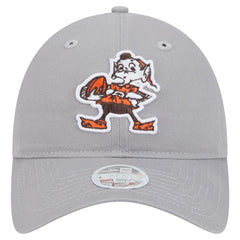 Cleveland Browns New Era Women's Main 9TWENTY Adjustable Hat - Gray Hats