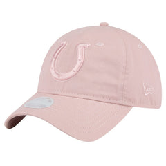 Indianapolis Colts New Era Women's Main 9TWENTY Adjustable Hat - Light Pink Hats