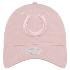 Indianapolis Colts New Era Women's Main 9TWENTY Adjustable Hat - Light Pink Hats