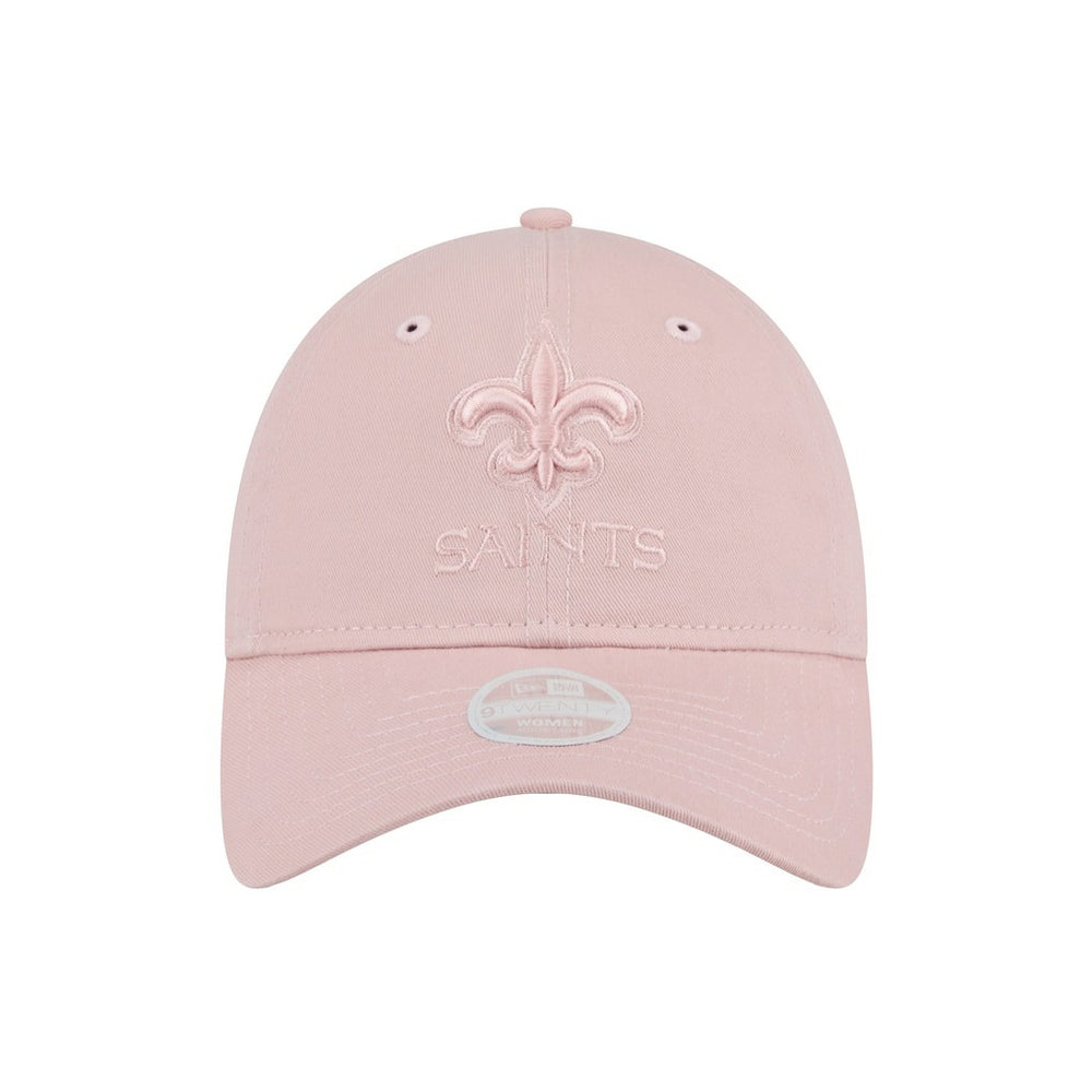 New Orleans Saints New Era Women's Main 9TWENTY Adjustable Hat Main 9TWENTY Adjustable Hat - Light Pink Hats