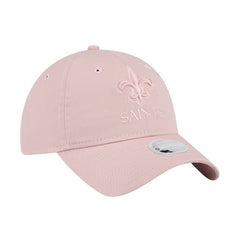 New Orleans Saints New Era Women's Main 9TWENTY Adjustable Hat Main 9TWENTY Adjustable Hat - Light Pink Hats