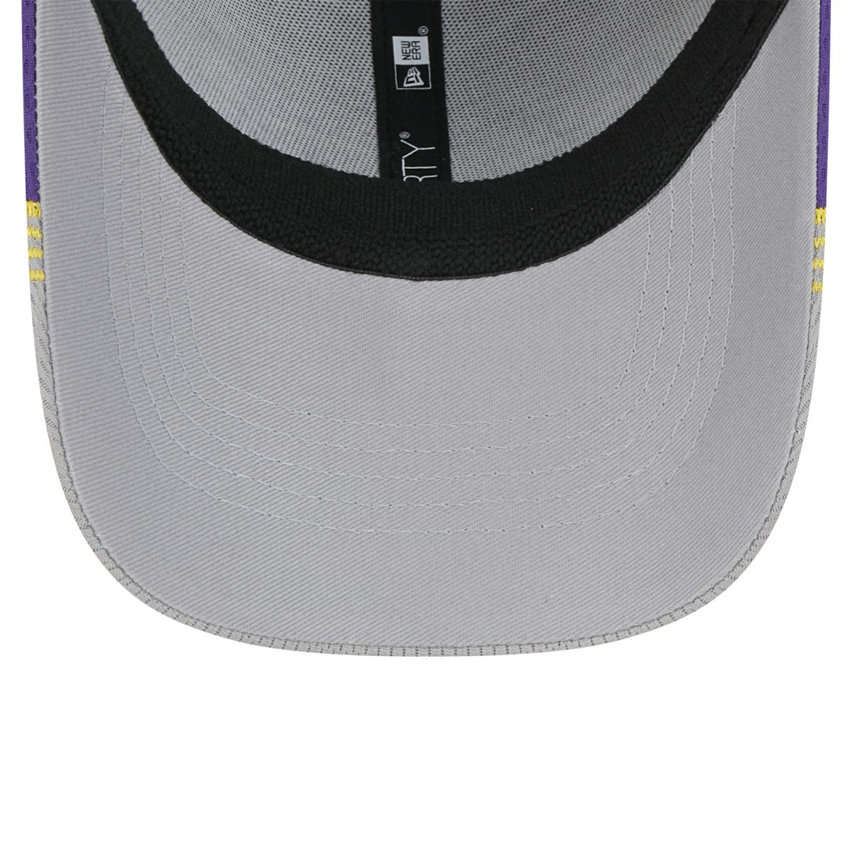 Los Angeles Lakers Active Trim 39THIRTY Flex Hat Gray/Purple - New Era