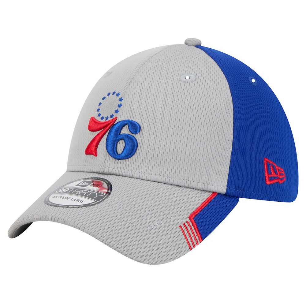 Philadelphia 76ers Active Trim 39THIRTY Flex Hat Gray/Royal - New Era outlet