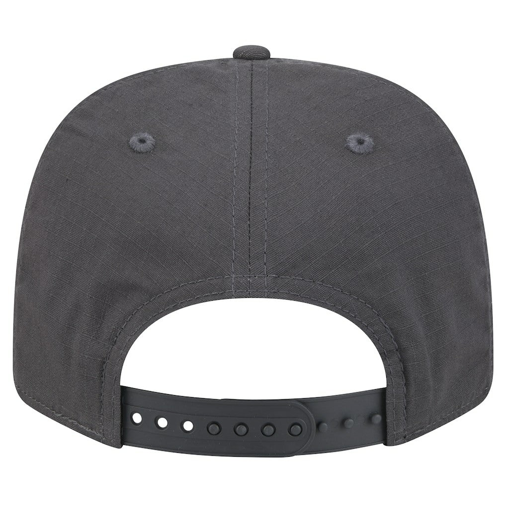 Chicago Bulls Team Elevated Patch 9SEVENTY Adjustable Hat Graphite - New Era