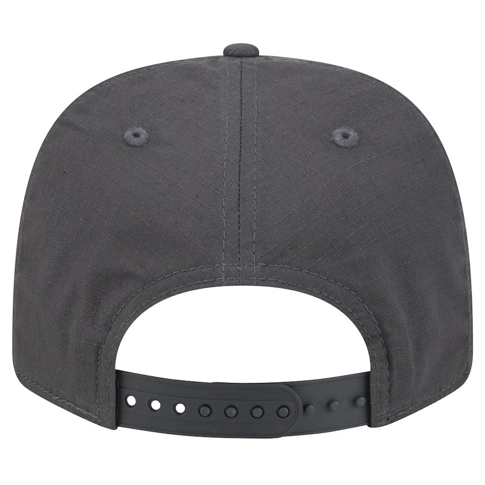 Chicago Bulls Team Elevated Patch 9SEVENTY Adjustable Hat Graphite - New Era