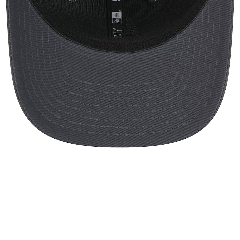 Chicago Bulls Team Elevated Patch 9SEVENTY Adjustable Hat Graphite - New Era