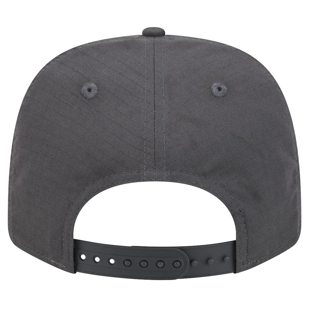 Golden State Warriors Team Elevated Patch 9SEVENTY Adjustable Hat Graphite - New Era