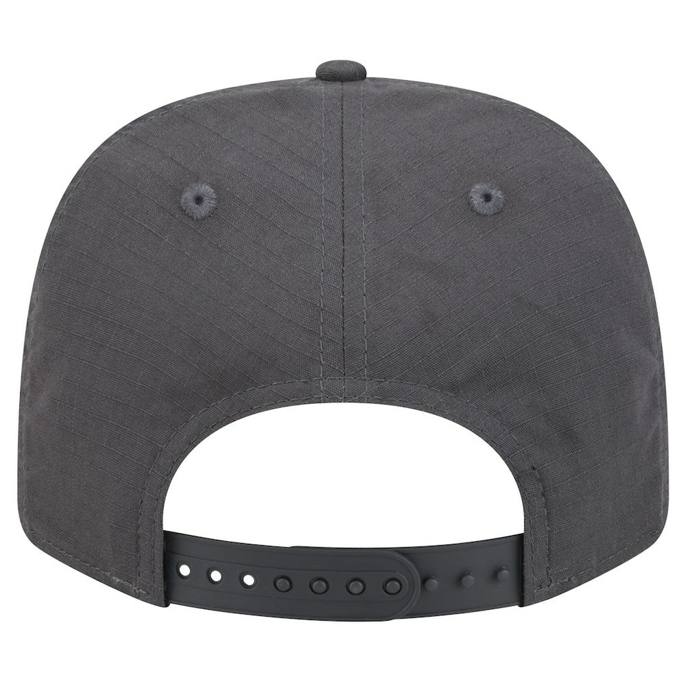 Golden State Warriors Team Elevated Patch 9SEVENTY Adjustable Hat Graphite - New Era