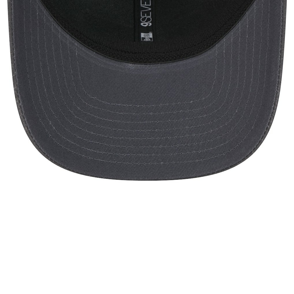 Golden State Warriors Team Elevated Patch 9SEVENTY Adjustable Hat Graphite - New Era