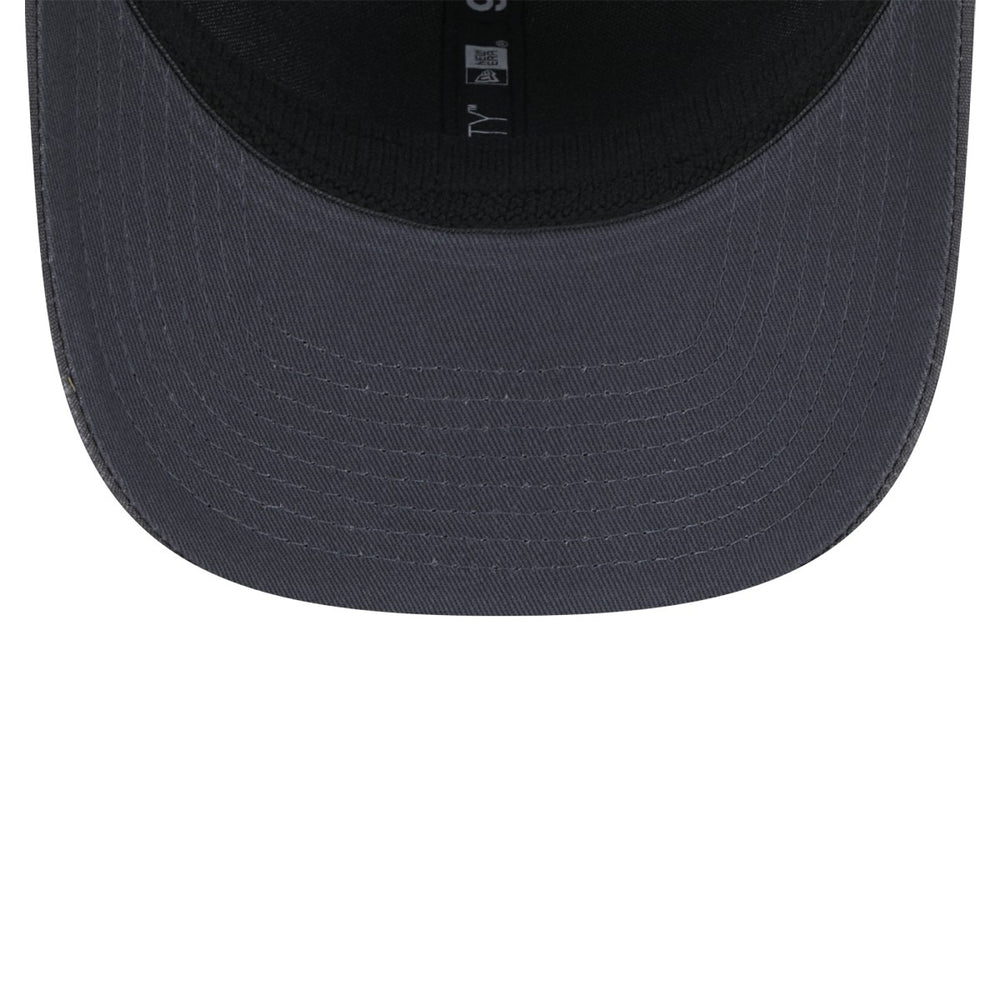 Miami Heat Team Elevated Patch 9SEVENTY Adjustable Hat Graphite - New Era