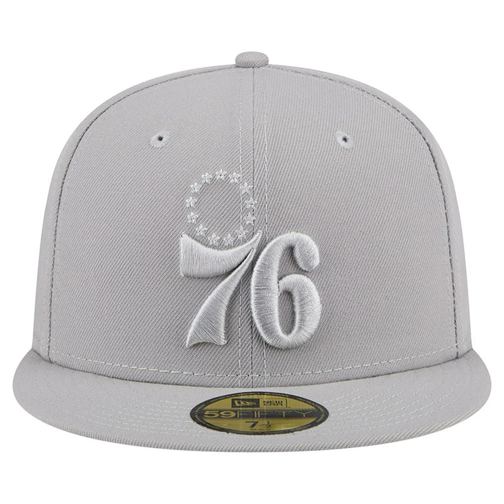 Philadelphia 76ers Color Pack 59FIFTY Fitted Hat Gray - New Era