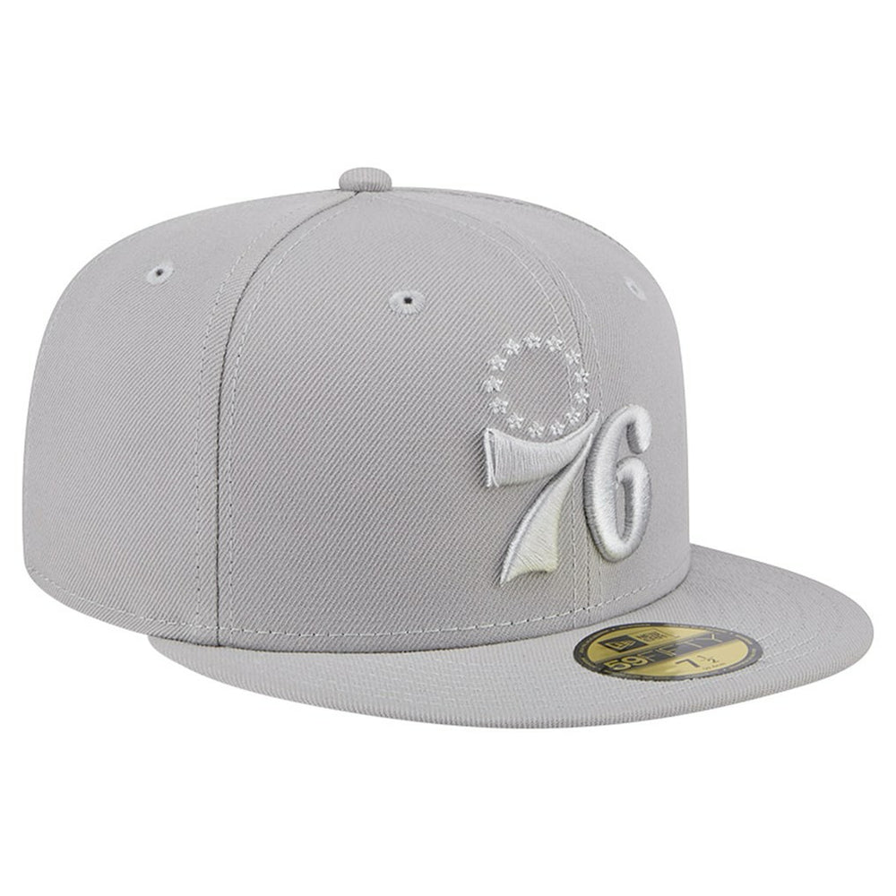 Philadelphia 76ers Color Pack 59FIFTY Fitted Hat Gray - New Era