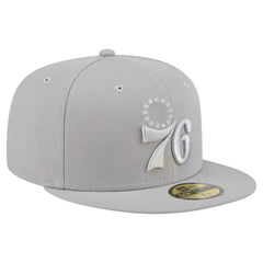 Philadelphia 76ers Color Pack 59FIFTY Fitted Hat Gray - New Era
