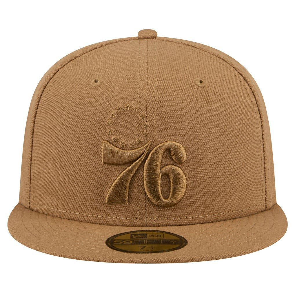 Philadelphia 76ers 59FIFTY Fitted Hat Tan - New Era outlet