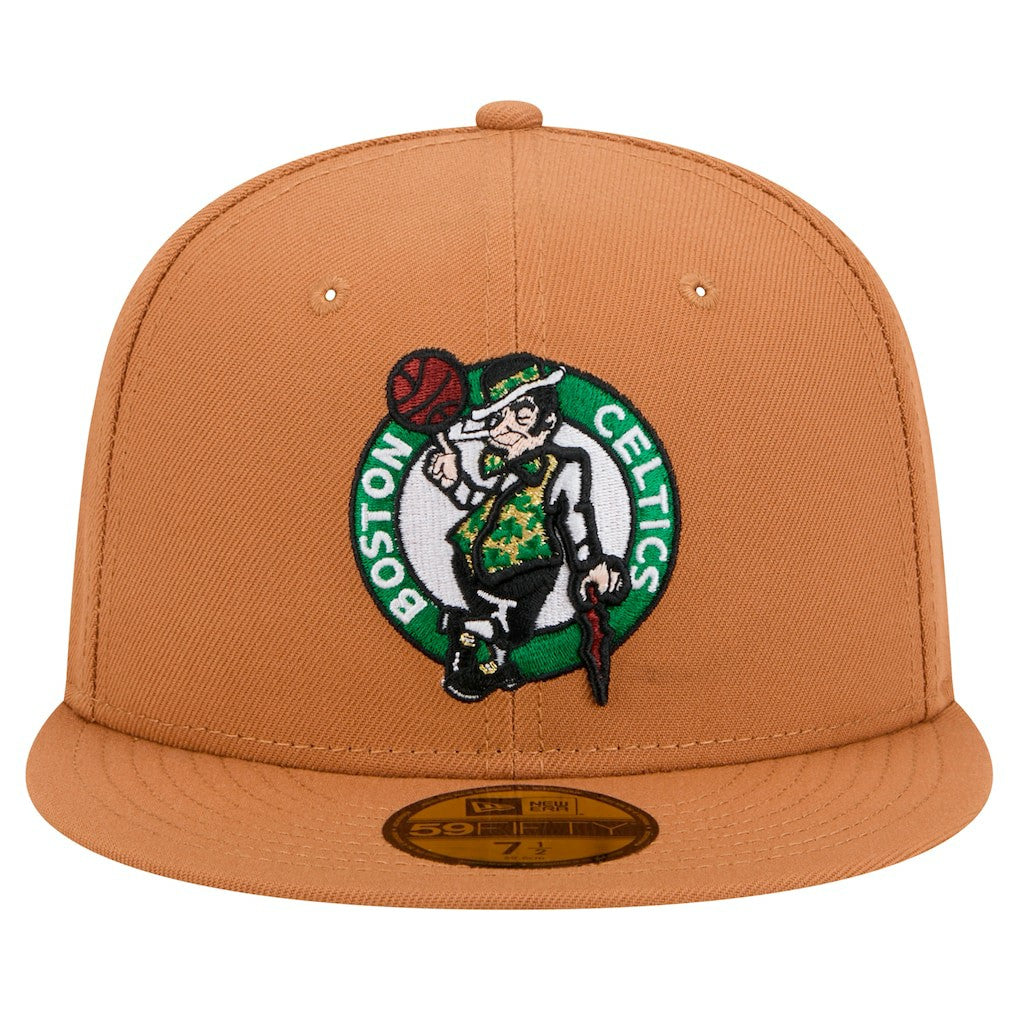 Boston Celtics Color Pack 59FIFTY Fitted Hat Tan - New Era