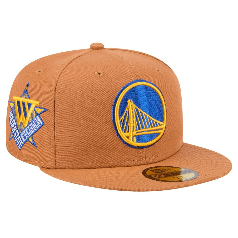 Golden State Warriors Color Pack 59FIFTY Fitted Hat Tan - New Era