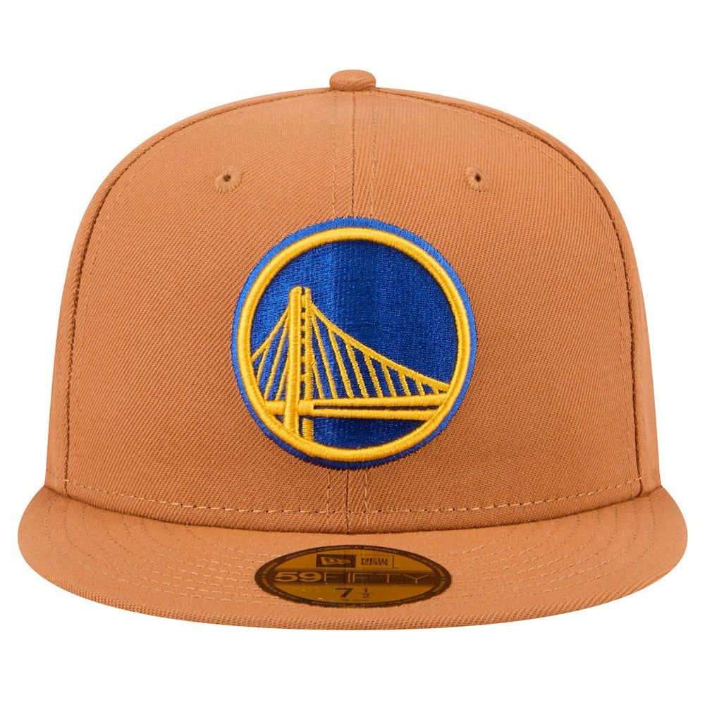 Golden State Warriors Color Pack 59FIFTY Fitted Hat Tan - New Era