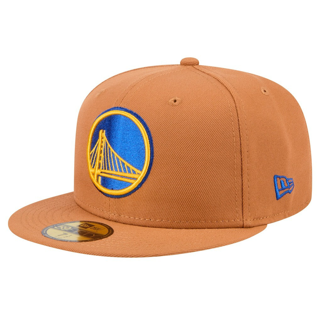 Golden State Warriors Color Pack 59FIFTY Fitted Hat Tan - New Era