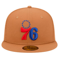 Philadelphia 76ers Color Pack 59FIFTY Fitted Hat Tan - New Era