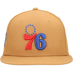 Philadelphia 76ers Color Pack 9FIFTY Snapback Hat Tan - New Era
