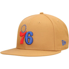 Philadelphia 76ers Color Pack 9FIFTY Snapback Hat Tan - New Era